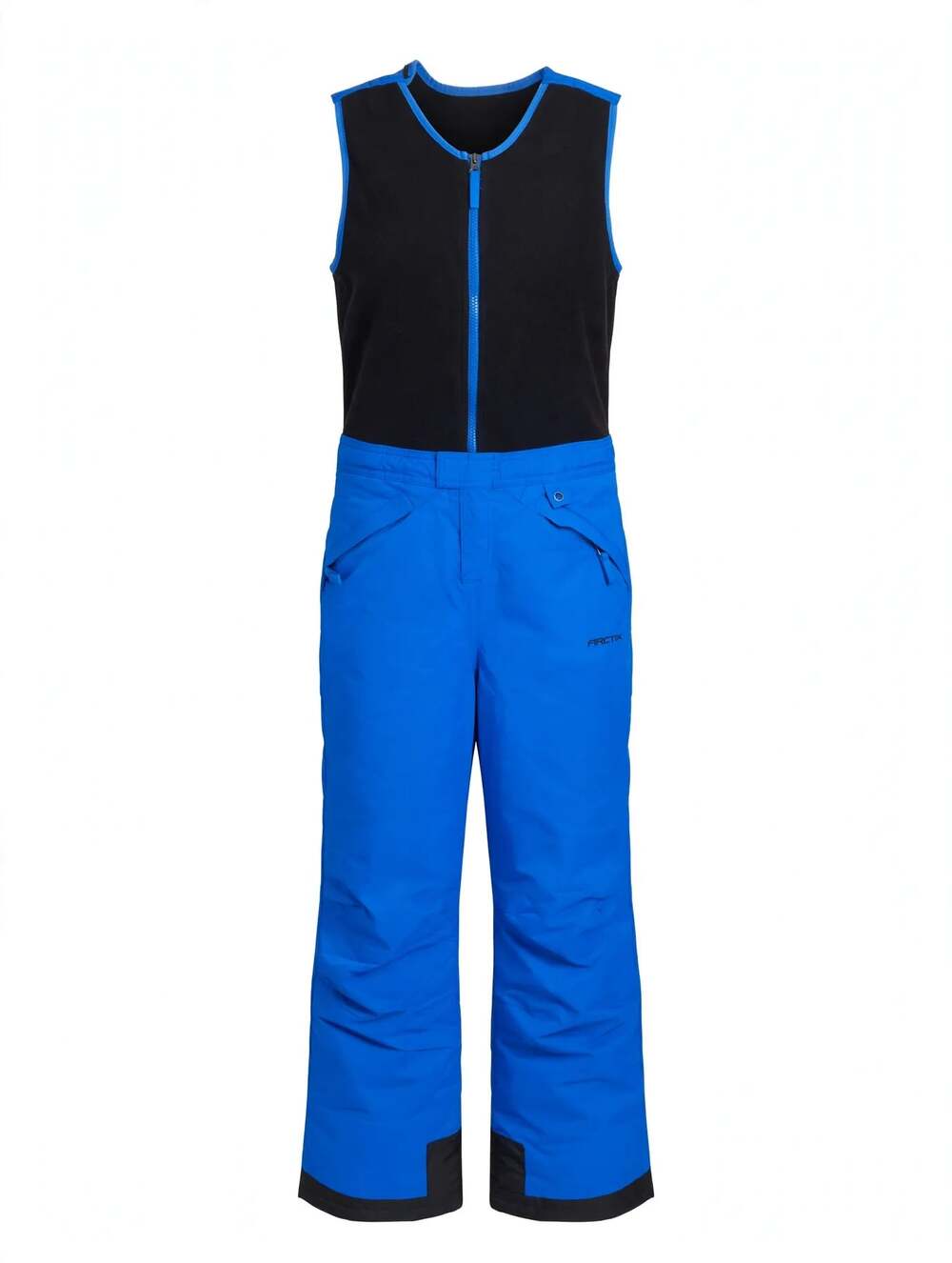 Arctix Kids Limitless Fleece Top Snow Bib Overalls Nautical Blue